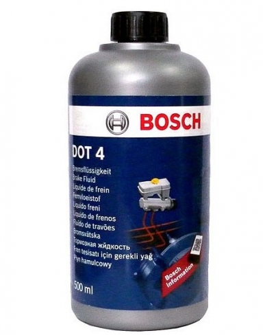 Тормозная жидкость Bosch DOT-4 интернет-магазин OilMart
